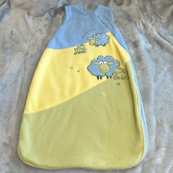 Perlim Pinpin - fleece sleep sack. Size 0-6 months. - Picture 1 of 5